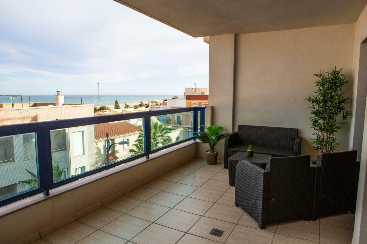 Apartment Las Sirenas, Wifi 100 Mb, Sea View Roquetas de Mar Buitenkant foto