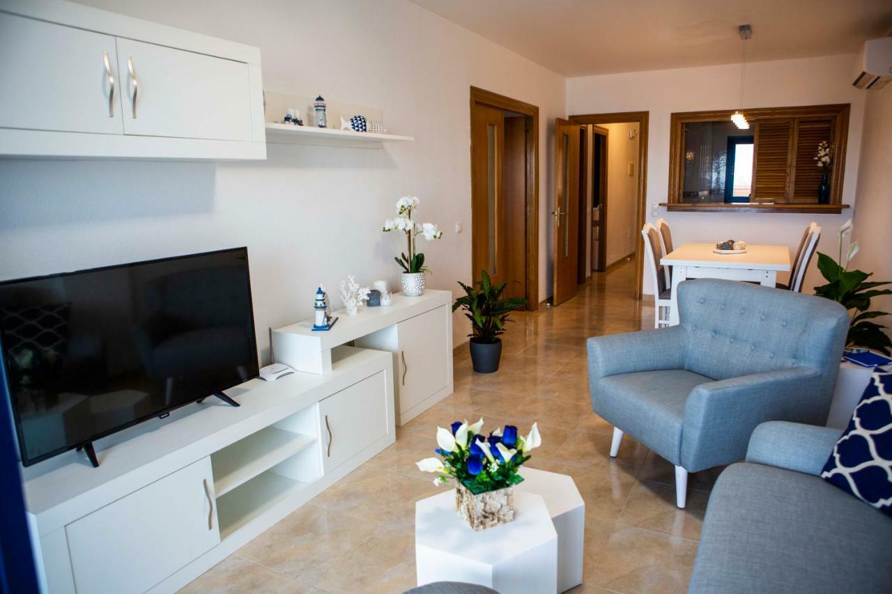 Apartment Las Sirenas, Wifi 100 Mb, Sea View Roquetas de Mar Buitenkant foto